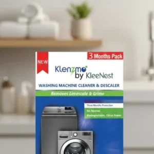 Home Klenzmo Washing Machine Cleaner & Descaler for Front and Top load (Pack of3) Detergent Powder (Original)