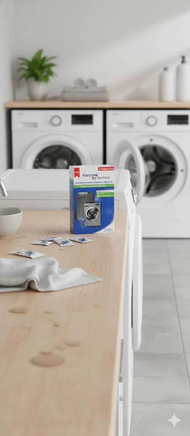 180-washing-machine-cleaner-descaler-for-front-and-top-load-pack-original-imahj5x4phzdyjvv Klenzmo Washing Machine Cleaner & Descaler for Front and Top load (Pack of3) Detergent Powder (Original) - Image 2