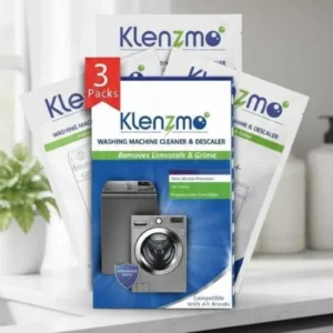Home Klenzmo Washine Machine cleaner descaler for front and top load (100 g * Pack of 4) Detergent Powder