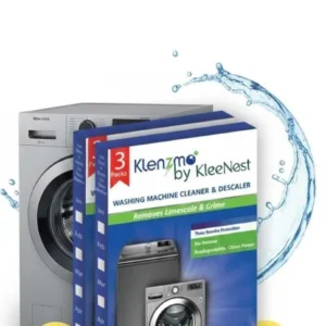 Home Klenzmo Washing Machine Cleaner & Descaler for Front and Top load (Pack of 6) Detergent Powder (Original)